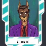 Logan Cyber Badge - PawCon 2022